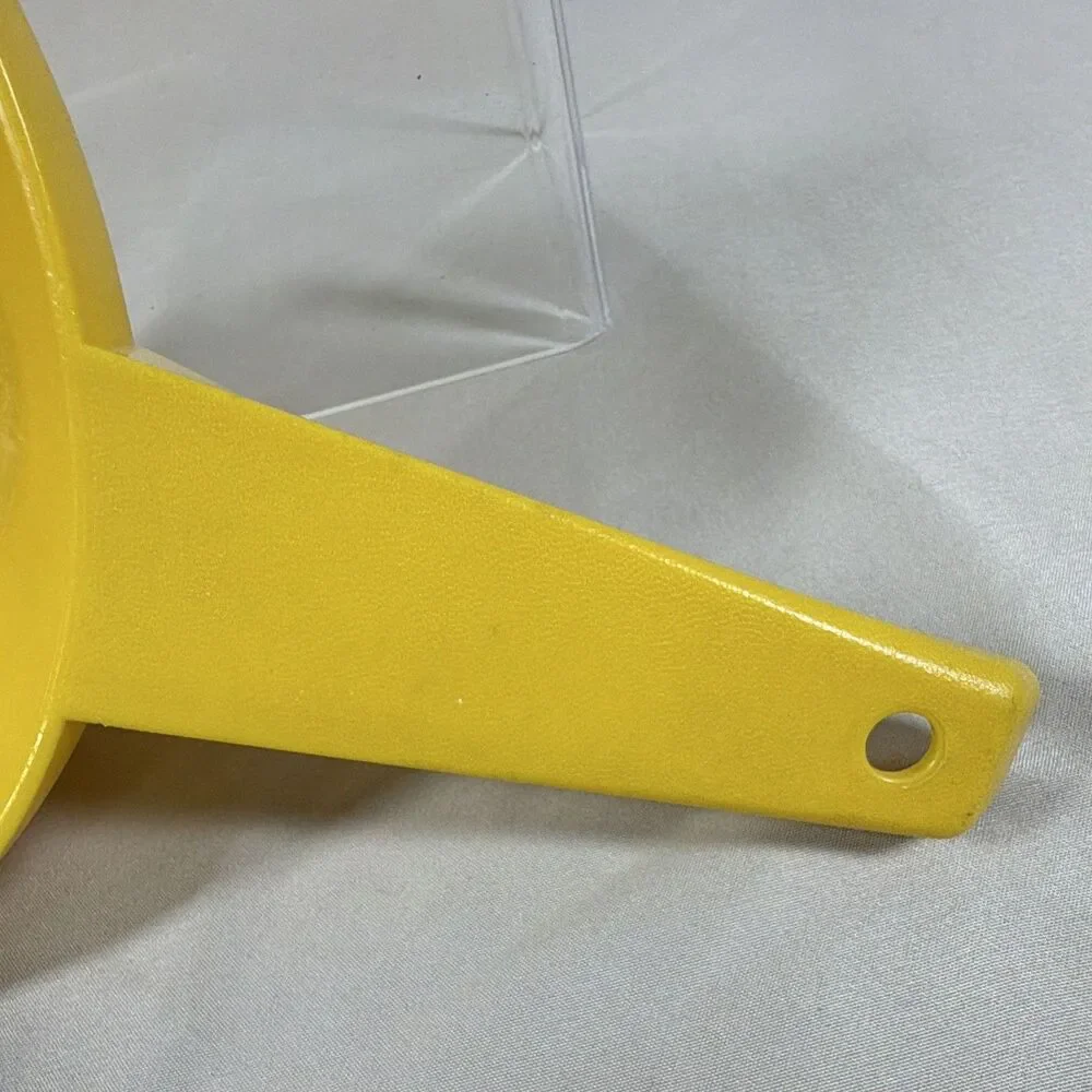 Vintage Tupperware Yellow Handled Colander Strainer Sieve 8